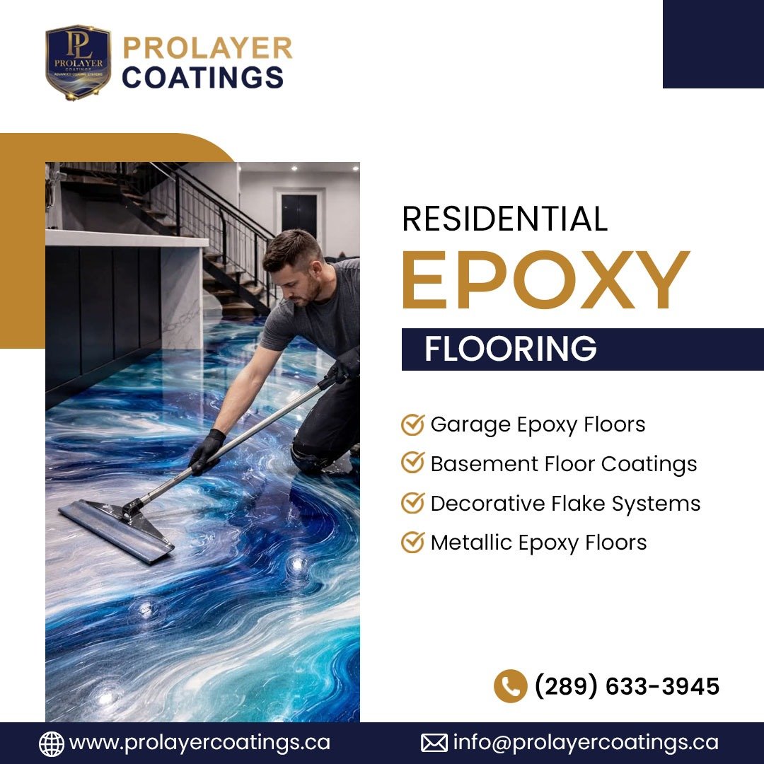 Top Benefits of Residential Epoxy Flooring for GTA Homes